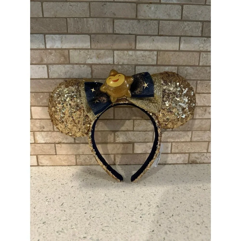 Disney Wish Sequined Minnie‎ Mouse Ears Headband